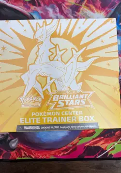 Pokemon Trading Card Game Sword & Shield Brilliant Stars Pokemon Center Elite... 820650850066 - Image 1