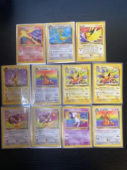 1999–2000 WOTC Pokemon Card Lot – Dragonite, Dark Dragonite, Mew Promo, Jolteon, - Image 1