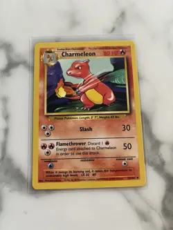 Charmeleon 24/102 Unlimited Uncommon Card(Pokemon TCG Base Set) - Image 1