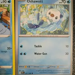 x11 oshawott Dewott Samurott pokemon card collection set mixed lot.Black &white - Image 5