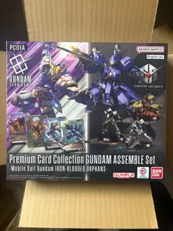 Gundam Card Game: Premium Collection Gundam Assemble Set (PC01A) - IN HAND - Image 1