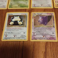 Pokemon 1999 Wizards Card Lot Fossil Base Rocket Holo 20 Cards - Image 2
