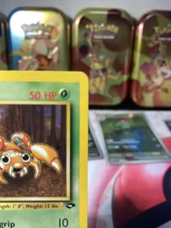 Erika's Paras 71/132 2000 Gym Challenge Regular Pokemon Card - NM/M - Image 4