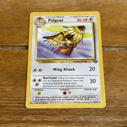Pokemon TCG Pidgeot Non-Holo Card Jungle 24/64 Unlimited - Image 1