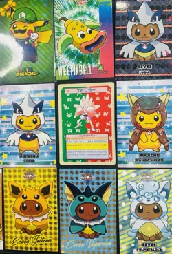 Pokemon Lot 30 - 2024 Card Database Christmas Poncho Pikachu - Vintage Topsun - Image 1