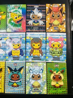 Pokemon Lot 30 - 2024 Card Database Christmas Poncho Pikachu - Vintage Topsun - Image 4