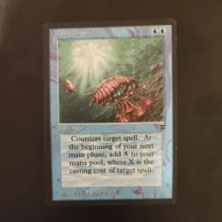 Magic the Gathering MTG card: Mana Drain Legends - Image 1