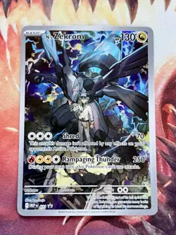 N's Zekrom #31 Pokemon Black Star Promo Ascended Heros ETB Card NM ⚡ - Image 2