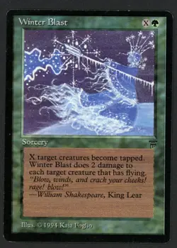 ***English Winter Blast*** MTG Legends Magic Kid Icarus - Image 1