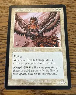 Exalted Angel Onslaught Regular RARE MTG MAGIC THE GATHERING LP/MP - Image 1