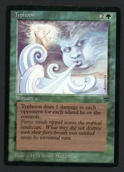 ***English Typhoon*** MTG Legends Magic Kid Icarus - Image 1