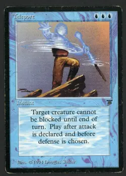 ***English Teleport*** MTG Legends Magic Kid Icarus - Image 1