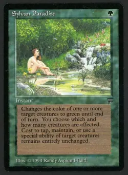 ***English Sylvan Paradise*** MTG Legends Magic Kid Icarus - Image 1