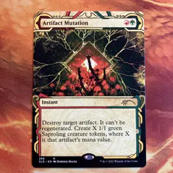 MTG Showcase Artifact Mutation Secret Lair: Strixhaven Near-Mint Rare!! - Image 1