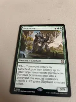 x1 Terastodon R MTG Commander #0249: Modern Horizons 3 M/NM - Image 1