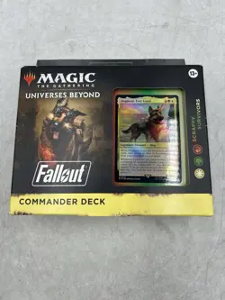 Magic The Gathering Universe Beyond FALLOUT COMMANDER DECK New In Box - Image 1
