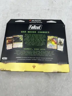 Magic The Gathering Universe Beyond FALLOUT COMMANDER DECK New In Box - Image 2