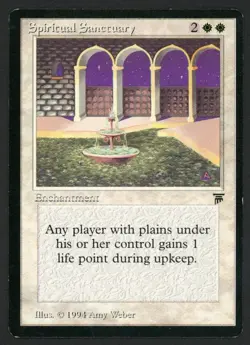 ***English Spiritual Sanctuary*** MTG Legends Magic Kid Icarus - Image 1