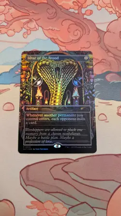 MTG Secret Lair Foil Altar of the Brood 1 SLC R NM Encyclopedia - Image 1