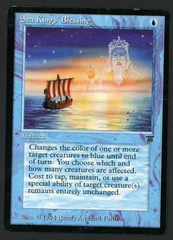 ***English Sea Kings' Blessing*** MTG Legends Magic Kid Icarus - Image 1