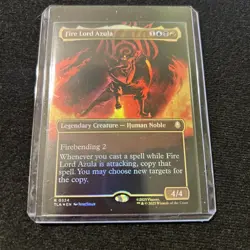 Fire Lord Azula (0334) (Borderless) Avatar: The Last Airbender Foil - Image 1