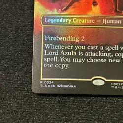 Fire Lord Azula (0334) (Borderless) Avatar: The Last Airbender Foil - Image 4