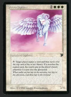 ***English Petra Sphinx*** MTG Legends Magic Kid Icarus - Image 1
