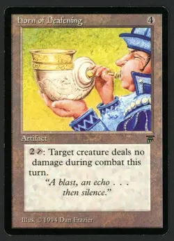 ***English Horn of Deafening*** MTG Legends Magic Kid Icarus - Image 1