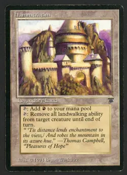 ***English Hammerheim*** MTG Legends Magic Kid Icarus - Image 1