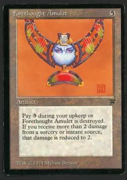 ***English Forethought Amulet*** MTG Legends Magic Kid Icarus - Image 1