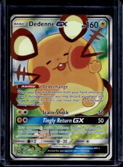 2019 Pokemon SM Unbroken Bonds Dedenne GX Promos #195a /214 - Image 1