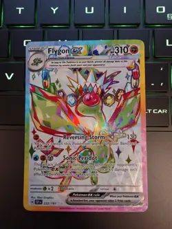 Pokemon TCG Flygon EX 222/191 Ultra Rare Surging Sparks *Near Mint* - Image 1