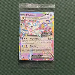 Sylveon ex 041/131 Surprise Box Stamped Promo Prismatic Evolutions Sealed - Image 1