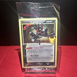 Pokemon - Greninja SWSH144 - Black Star Promo Holo 2021 - Sealed - Image 1