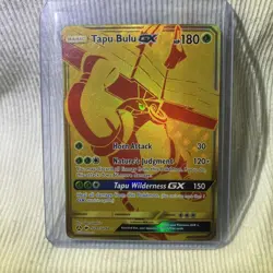 Pokemon TCG Tapu Bulu GX SV91/SV94 Hidden Fates: Shiny Vault Holo - Image 2