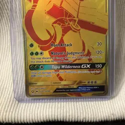 Pokemon TCG Tapu Bulu GX SV91/SV94 Hidden Fates: Shiny Vault Holo - Image 4