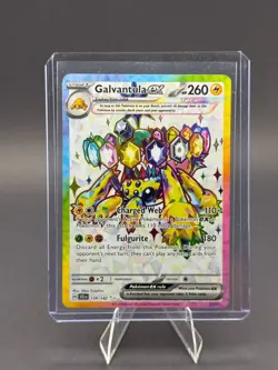 Galvantula ex Pokemon Stellar Crown 159/142 Ultra Rare Holofoil Near Mint - Image 1