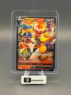Infernape V Pokemon Sword & Shield Promo SWSH252 Promo Holofoil Near Mint - Image 1