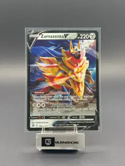 Zamazenta V Pokemon Brilliant Stars 105/172 Ultra Rare Holofoil Near Mint - Image 1