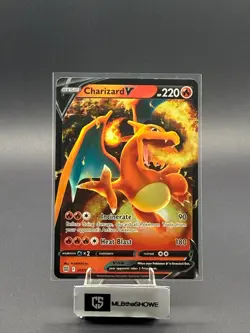 Charizard V Pokemon Brilliant Stars 017/172 Ultra Rare Holofoil Near Mint - Image 1