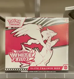 Pokemon TCG White Flare Elite Trainer Box ETB “Factory Sealed” IN HAND - Image 1