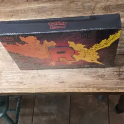 Pokemon Team Rocket's Moltres EX UPC Box - 18 Booster Packs - Image 1