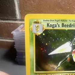 Pokemon Koga's Beedrill Rare Holo Gym Challenge Wizards 9/132 2000 English - Image 5