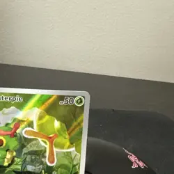 Caterpie 172/165 Sv: Scarlet & Violet 151 Holo Pokemon TCG Near mint ships fast - Image 3