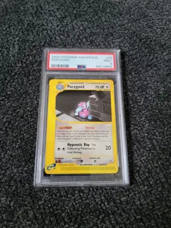 Pokemon Aquapolis Set Regular Finish Porygon2 eReader 28/147 - PSA 9! PK699 - Image 1