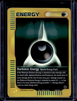 2002 Pokemon Expedition Set Darkness Energy #158/165 - Image 1
