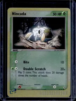 2003 Pokemon EX Dragon Nincada Reverse Holo #67/97 - Image 1
