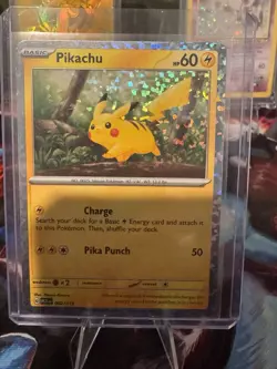Pikachu - 002/015 - NM - M24EN - 2025 McDonalds Holo Promo - Pokemon TCG - Image 1