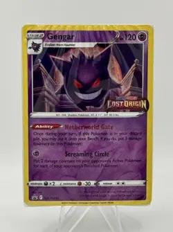 Sealed Stamped Gengar SWSH241 Promo Pokemon Lost Origin Build And Battle Deck - Image 1