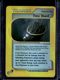 2003 Pokemon Aquapolis Time Shard #135/147 - Image 1